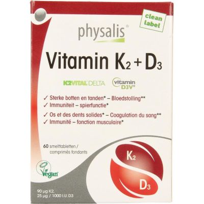 Physalis Vitamine K2 + D3