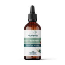 Foto van Aromedica zwarte zilverkaars 1:4