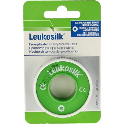 Leukosilk 1.25cm hangend 1 stuk - Pleisters