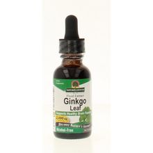 Foto van Natures Answer Ginkgo Biloba extract alcoholvrij 500 mg