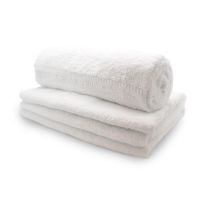 Mattisson Handdoek natural white biokatoen 50 x 100
