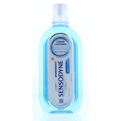 Sensodyne Mondwater fresh & cool 500 Milliliter - Mondspoeling