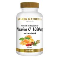 Golden Naturals Vitamine C 1000 mg met rozenbottel