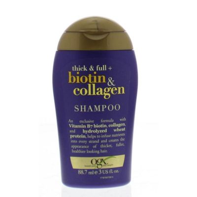 OGX Shampoo thick and full collagen