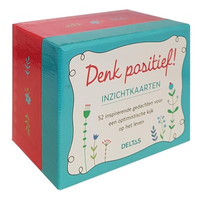 Denk positief inzichtkaarten 1 set - Boeken over gezondheid