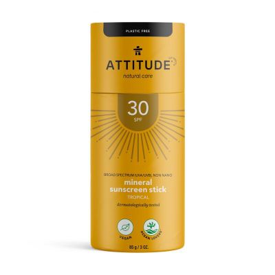 Attitude Sun care zonstick tropical plasticvrij SPF30