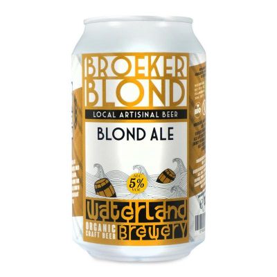 Waterland Belgian-ale Broeker blonde bio 330 Milliliter - Dranken