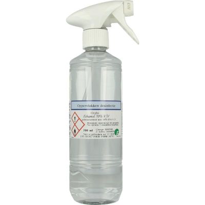 Orphi Alcohol ethanol 70% spray 500 ml - Overig lichaam