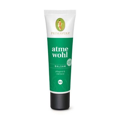 Primavera Cold comfort chest balm bio 30 Milliliter - Aromatherapie