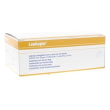 Foto van Leukopor Hechtpleister non-woven 9.2 m x 2.5 cm