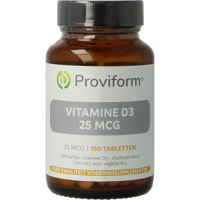 Proviform Vitamine D3 - 25mcg (1000IE)