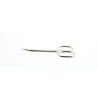 Vellenschaar 9 cm nikkel gebogen 5883