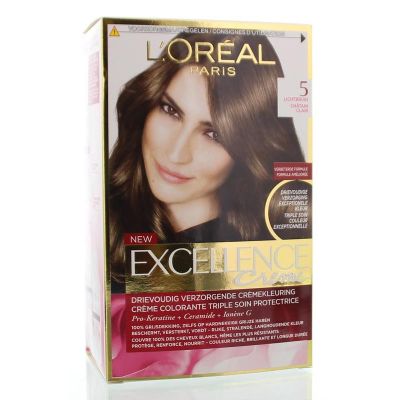 Loreal Excellence 5 lichtbruin