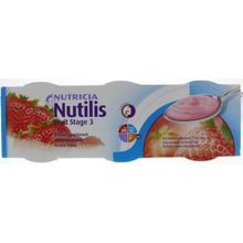 Foto van Nutricia Nutilis fruit stage 3 aardbei 3x150 gram