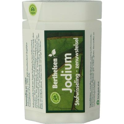 Berthelsen Jodium 180 tabletten - Mineralen enkel