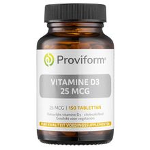 Foto van Proviform Vitamine D3 - 25mcg (1000IE)