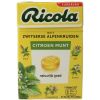 Afbeelding van Ricola Citroen munt suikervrij doosje