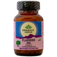 Foto van Organic India Flax seed oil vegan