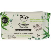The Cheeky Panda bamboo bioafbreekb babydoekjes
