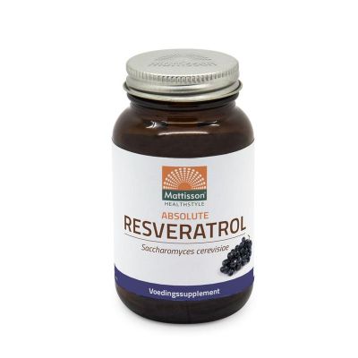 Mattisson Absolute resveratrol 350 mg 60 vcaps - Overige vitaminen/mineralen