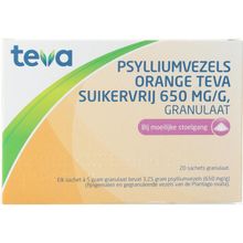 Foto van Psylliumvezels orange granulaat SKV