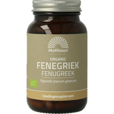 Mattisson Fenegriek bio 120 vcaps - Fytotherapie