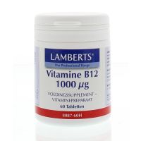 Lamberts Vitamine B12 1000 mcg (cyanocobalamine)