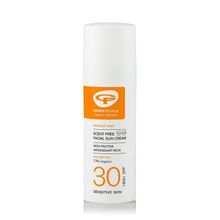 Foto van Green People Zonnebrand SPF30 gezicht
