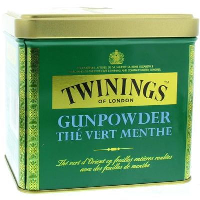 Twinings Gunpowder blik mint