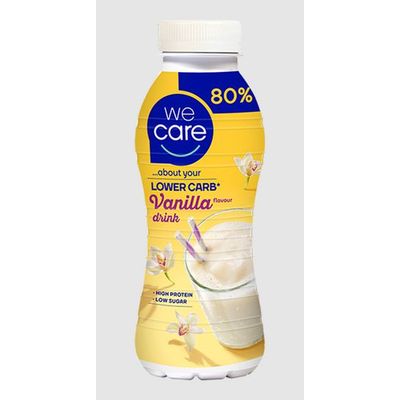 We Care lower carb drink vanilla