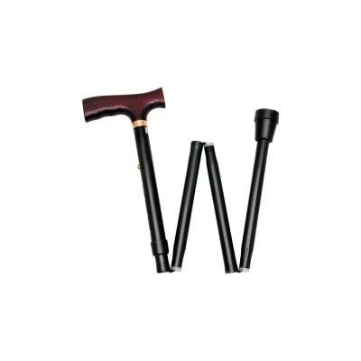 Able 2 Wandelstok comfort opvouw zwart links Able 2 Wandelstok comfort opvouw zwart links 1 stuks - Bij het wandelen