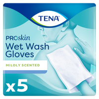 TENA Wet Wash Glove Mildly Scented 5