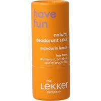 Lekker Company Deodorant travel have fun