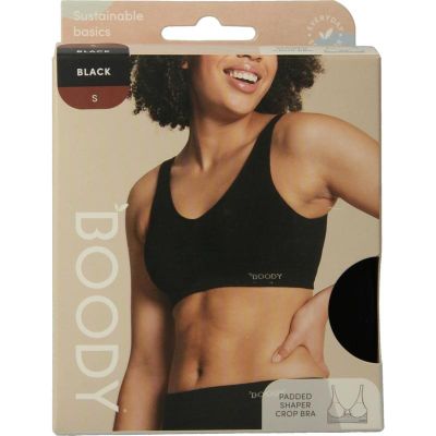 Boody Padded shaper crop bh zwart S