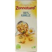 Foto van Zonnatura Kamille thee 100% bio