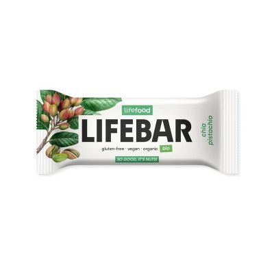 Lifefood Lifebar chia pistachio bio raw