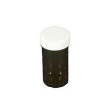 Foto van Plastobel tabletfles bruin gedopt 15 ml