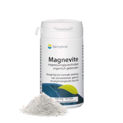 Springfield Magnevite magnesium glycerofosfaat 100 mg