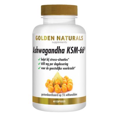 Golden Naturals Ashwagandha 600 mg