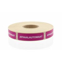 Brocacef Strooketiket afhaalautomaat 12 x 44 mm