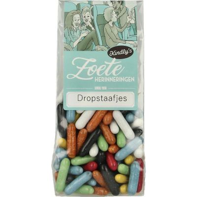 Dropstaafjes zoete herinneringen Dropstaafjes zoete herinneringen 170 gram - Snoep en chocola
