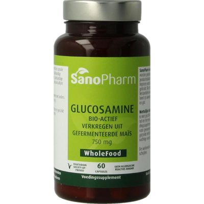 Sanopharm Glucosamine 750mg 60 capsules - Glucosaminen chondroitine MSM