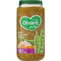 Olvarit Risotto doperwten kalkoen 18M01