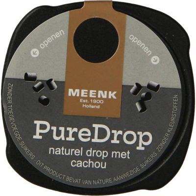 Cachou naturel drop potje 13 gram - Snoep en chocola