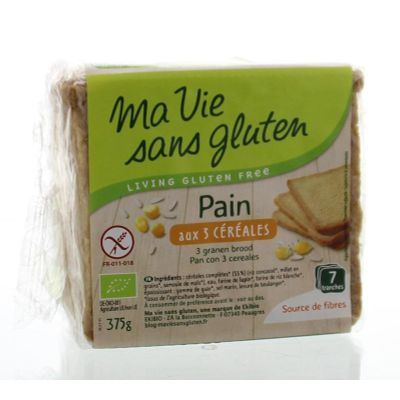 Ma Vie Sans Brood 3 granen bio - glutenvrij