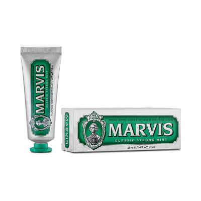 Marvis Toothpaste classic strong mint 25 Milliliter - Tandpasta