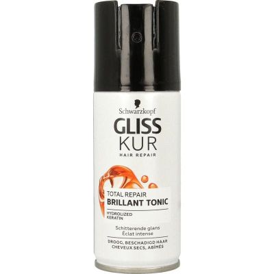 Schwarzkopf Gliss Kur Tonic total repair brillant Schwarzkopf Gliss Kur Tonic total repair brillant 100 milliliter - Haar overig