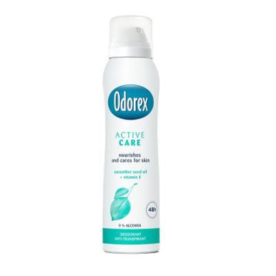 Odorex Body heat responsive spray active care