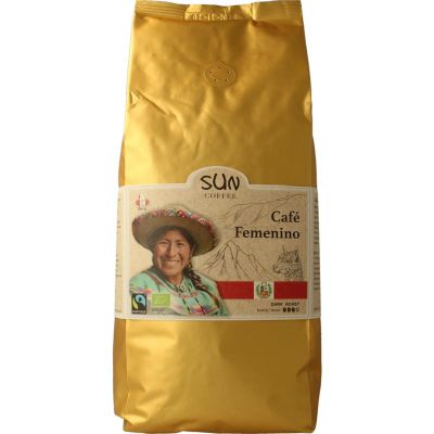 Sun Coffee Cafe femenino bonen dark roast Foto van Sun Coffee Cafe femenino bonen dark roast