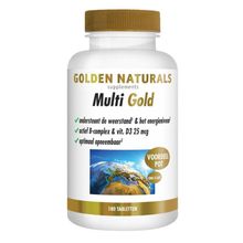 Foto van Golden Naturals Multi Strong Gold
